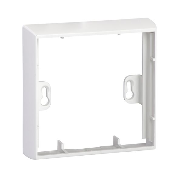 Thorsman - CYB-MF1L - mounting frame low - 1-module - white NCS image 3