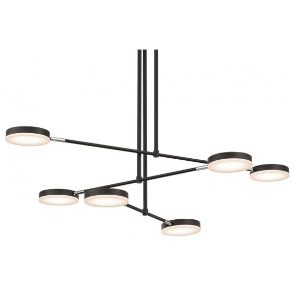 Modern Fad Pendant Lamp Black image 2