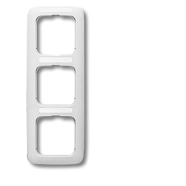 1723 NS-214 Cover Frame SI/Reflex SI Alpine white image 1