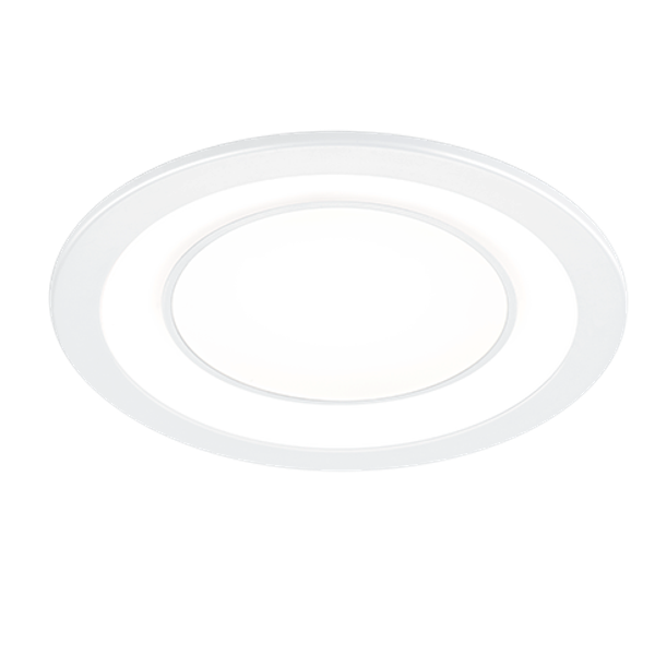 Core LED recessed spotlight 14,5 cm matt white image 1