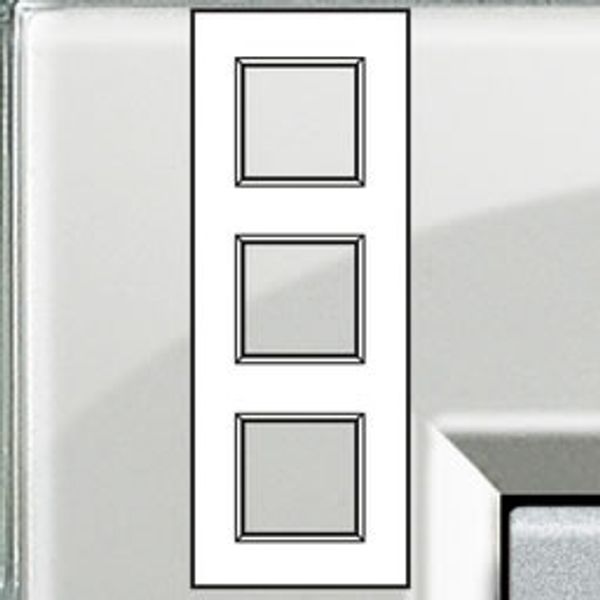LL - COVER PLATE 2X3P 71MM COLD GREY image 1