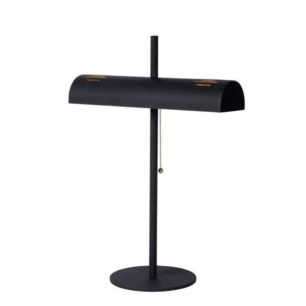 Lucide GLENDALE - Table lamp - 2xE27 - Black image 1