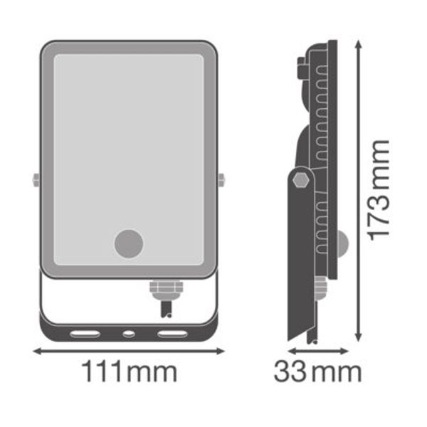 Essentials Floodlights Sensor 50W 4000K image 3