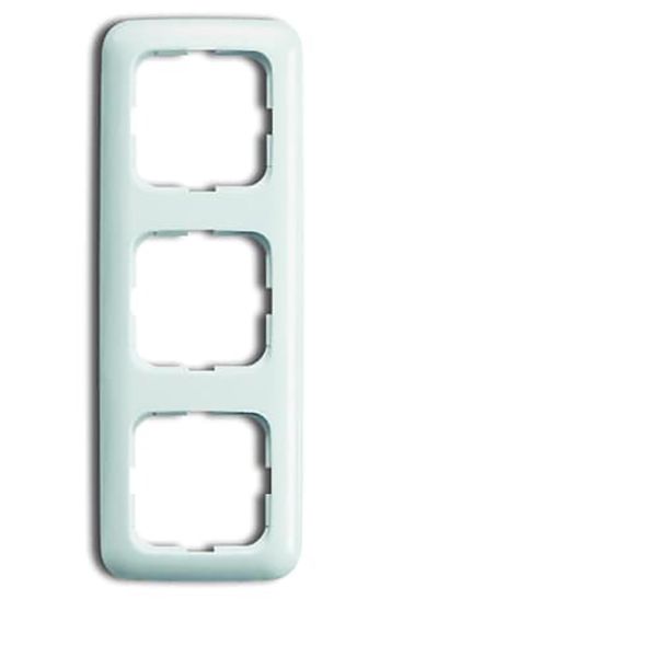 2513-214 Cover Frame 3gang(s) alpine white - Reflex SI image 1