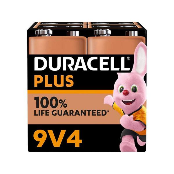 DURACELL Plus MN1604 9V BL4 image 1