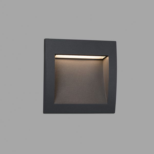 SEDNA-3 DARK GREY RECESSED LAMP LED 3W image 1