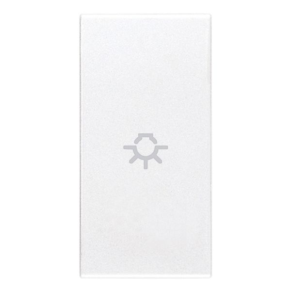 Axial button 1M light symbol white image 1