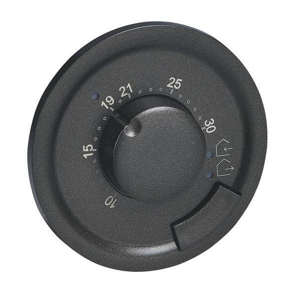 HV AC THERMOSTAT COVER GRAPHITE image 1