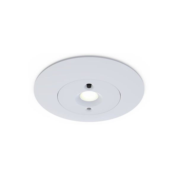 Merlin Emergency Downlight Non-Maintained Open Area White image 1