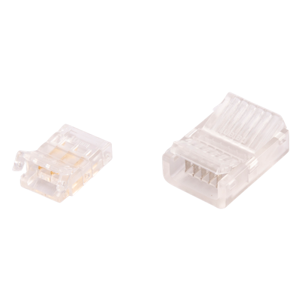 Straight Connector for LED Strip RGB+W IP20 12mm image 1