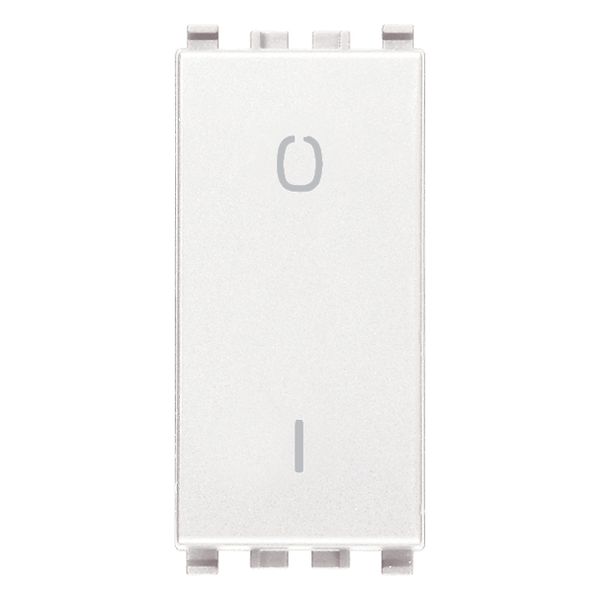 2P 16AX 1-way switch white image 1