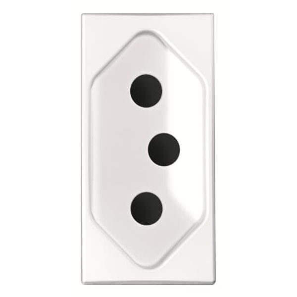 N2136.2 BL Socket outlet BR 20A White - Zenit image 1