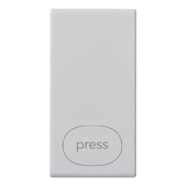 Button 1M PRESS Silver image 1