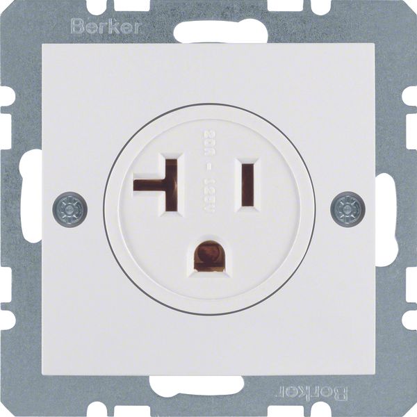 Soc.out. earthing contact USA/CANADA NEMA 5-20 R, screw term., S.1, p. image 1