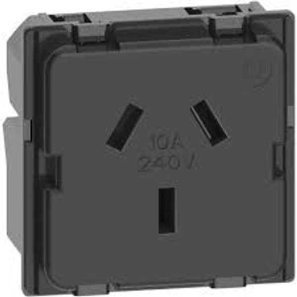 socket 2P+E 10A 2m AUS image 1