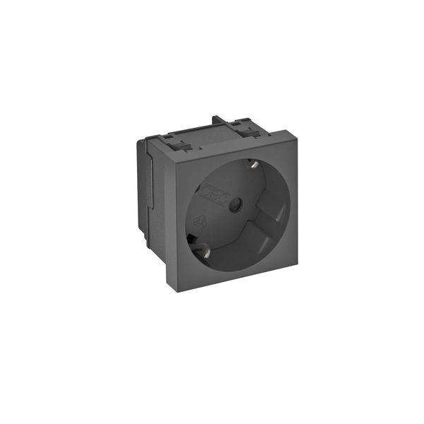 STD-D3S SWGR1 Socket 33°, single protective contact 250V, 10/16A image 1