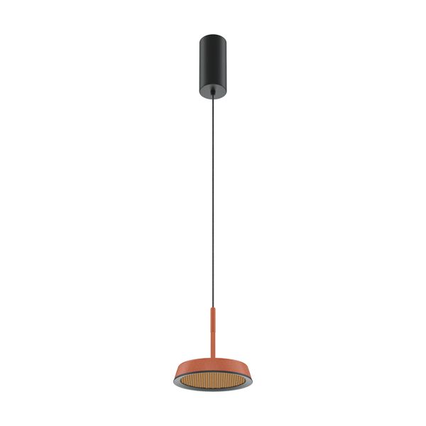 Modern El Pendant lamp Black image 1