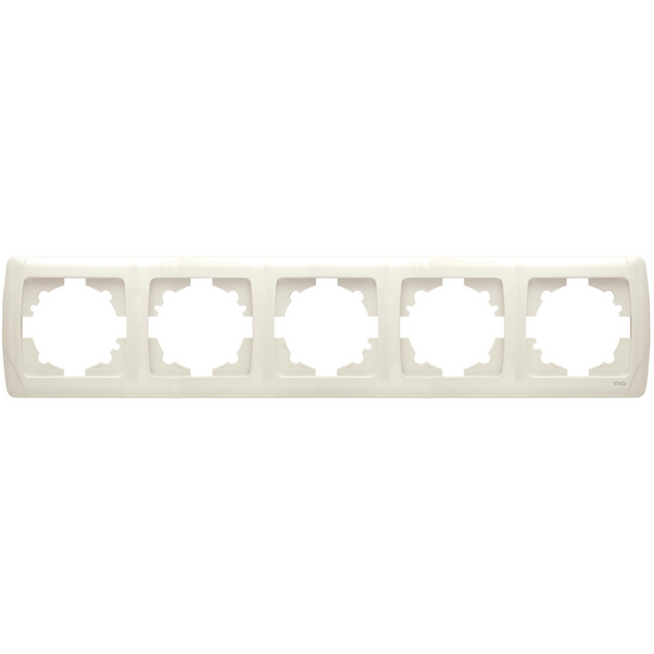 Carmen Accessory Beige Five Gang Frame image 1