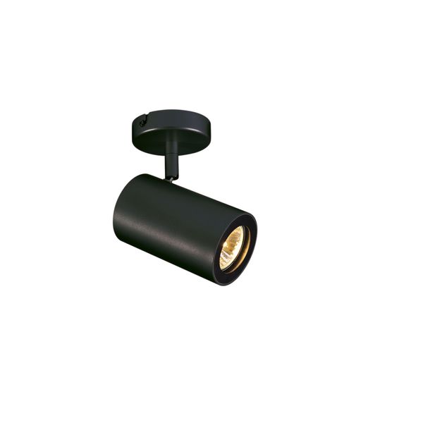 ENOLA_B Wall- & ceiling luminaire single GU10 max.50W, black image 5