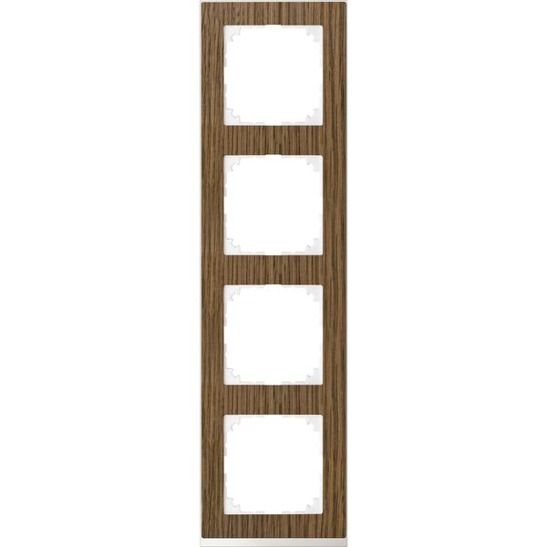 M-Pure Decor 4-gang frame Oak image 2