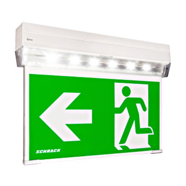 Emergency luminaire KX 6x0,5W LED 230V, universal mounting image 1