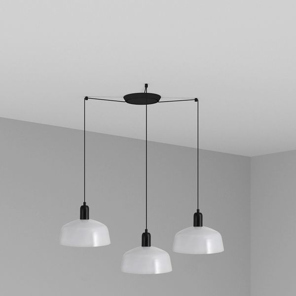 TATAWIN PENDANT SHADE M BLACK 1xE27 3L image 1