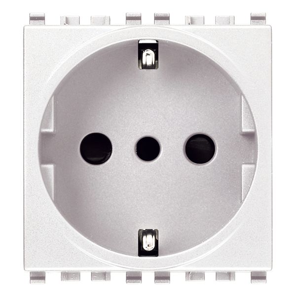 2P+E 16A P30 outlet white image 1