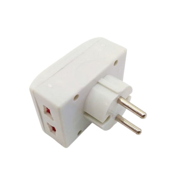 Adapter EURO 3v 2P 10A  AE-SL501003BW LFI image 1