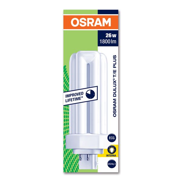 DULUX T/E 26W/827 PLUS GX24Q FS1   OSRAM image 4