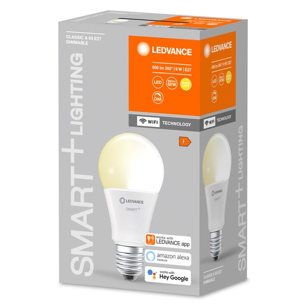 SMART+ WiFi Classic Dimmable 60 9 W/2700 K E27 image 11