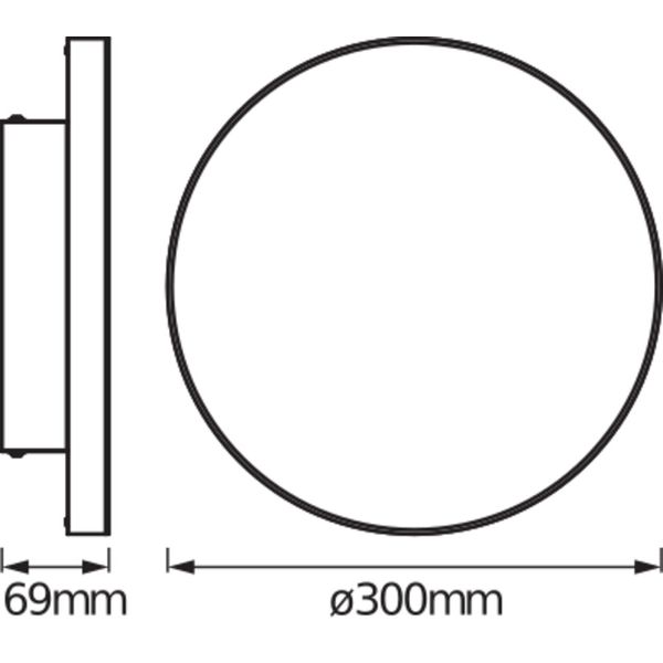 SMART+ Planon Frameless TW and Multicolor 300mm RGB + TW image 4