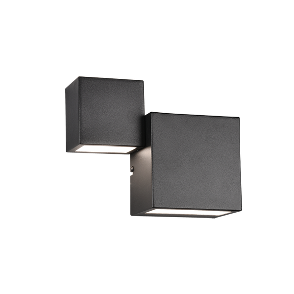 Miguel LED wall lamp matt black image 1