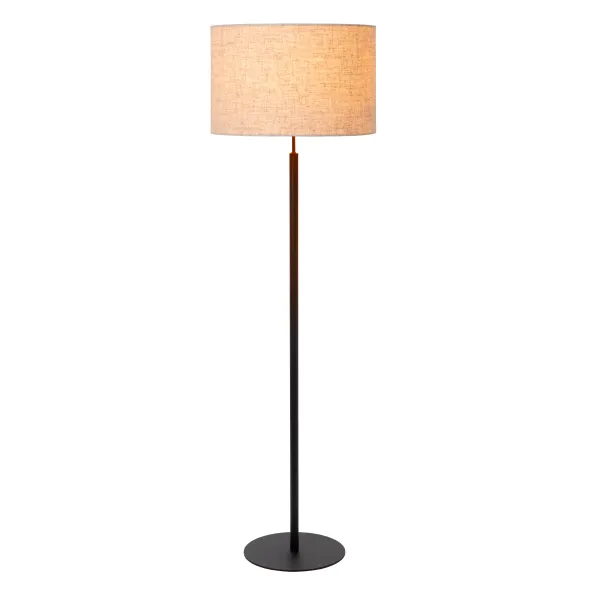 MAYA Floor lamp-Cream-Ø45-1xE27-40W-Cotton image 1