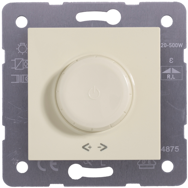 Karre Plus-Arkedia Beige Pro Dimmer RL 20-500W image 1