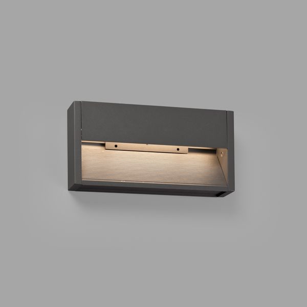 GRADA-2 WALL LAMP DARK GREY LED 6W 3000K image 2