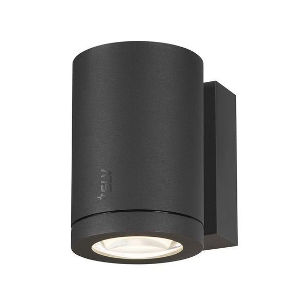 ENOLA OCULUS WL, single wall-mounted light anthracite 11W 1000/1100lm 3000/4000K CRI90 100° image 1