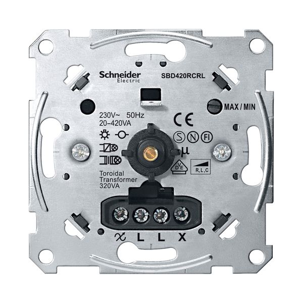 Universal rotary dimmer insert, 20-420 W/VA image 3