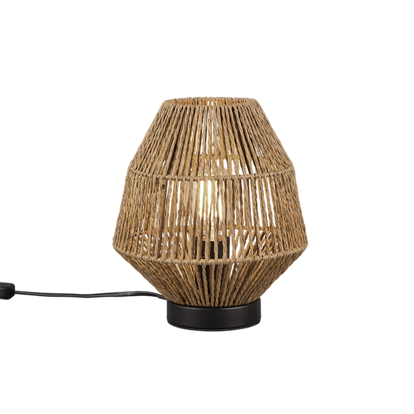 Miki table lamp E27 sisal image 1