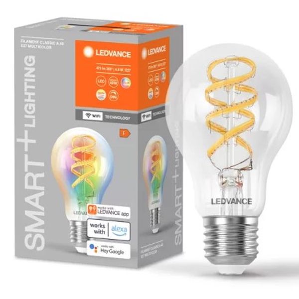 SMART+WIFI Filament Classic RGBTW E27 image 1