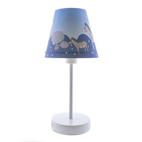 Animals Blue Nursery Table Lamp image 2