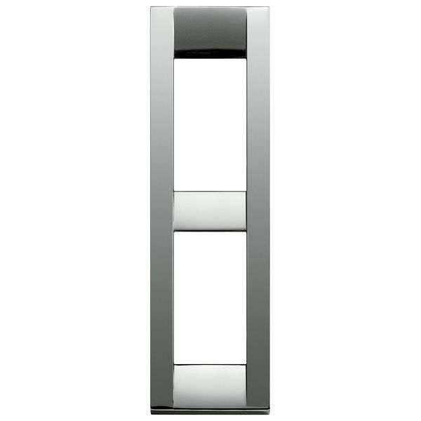 Classica plate 2Mpan metal chrome image 1