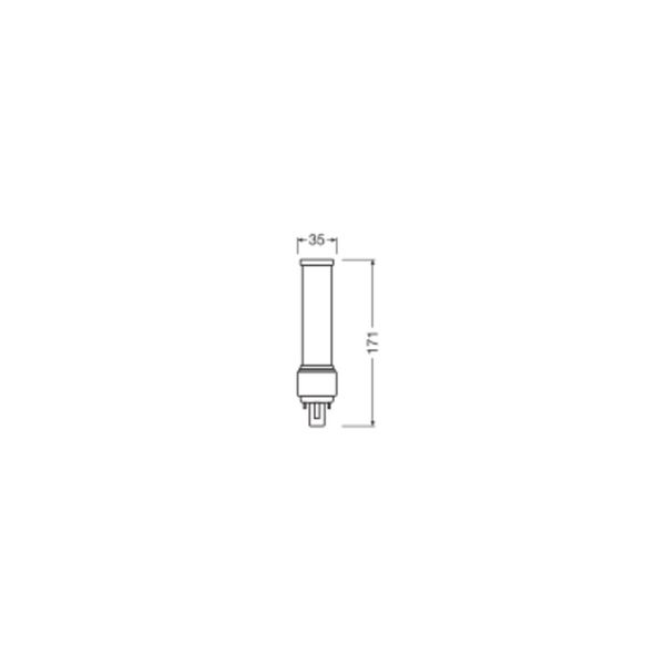 DULUX LED D EM & AC MAINS V 9W 830 G24D-3 image 10