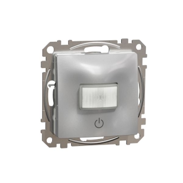 Motion sensor, Sedna Design & Elements, 160°, 10A, Aluminium image 3