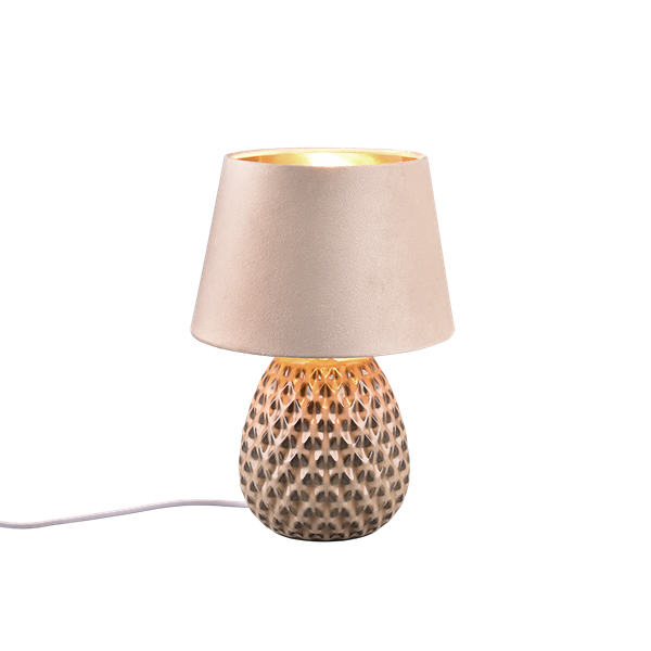 Ariana table lamp 35 cm E14 beige image 1