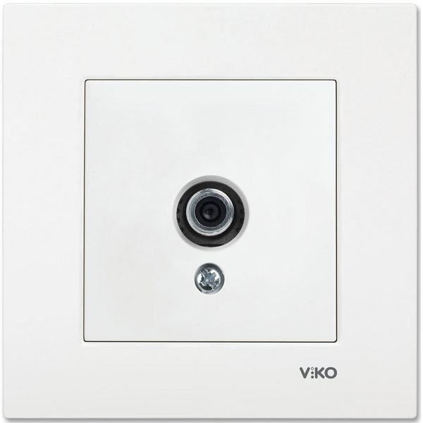 Karre White TV Socket Terminated image 1