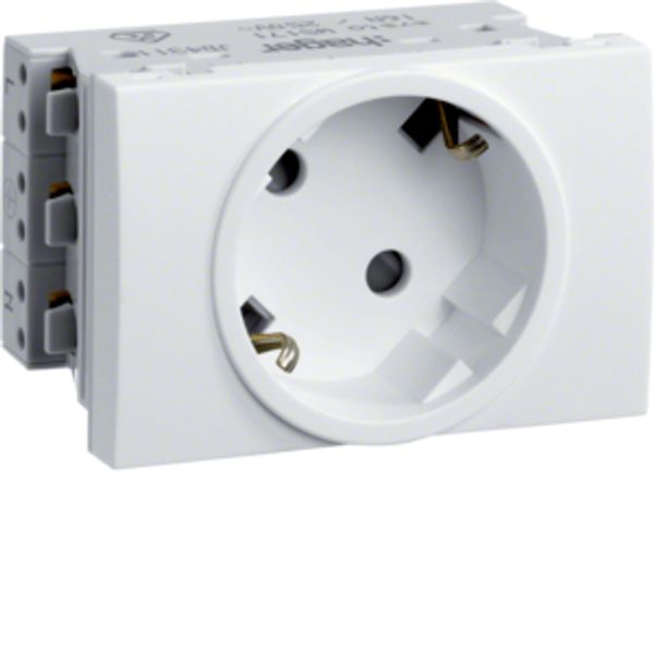 Socket Schuko for trunking image 1