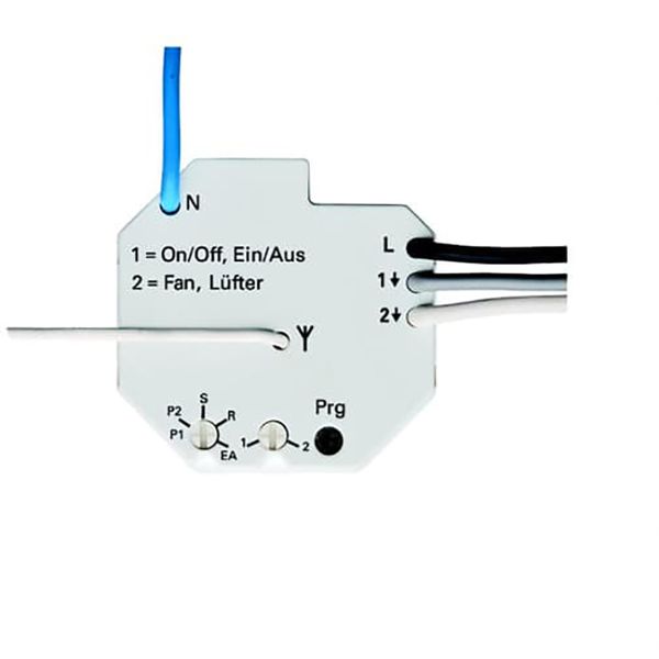 6704-500 Flush Mounted Inserts Busch-Dimmer® Studio white image 1