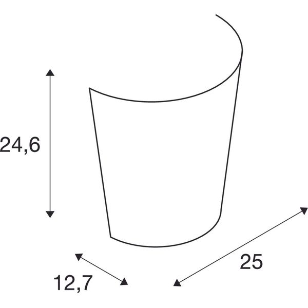 BASKET wall lamp, E27, max. 60W, glass image 3