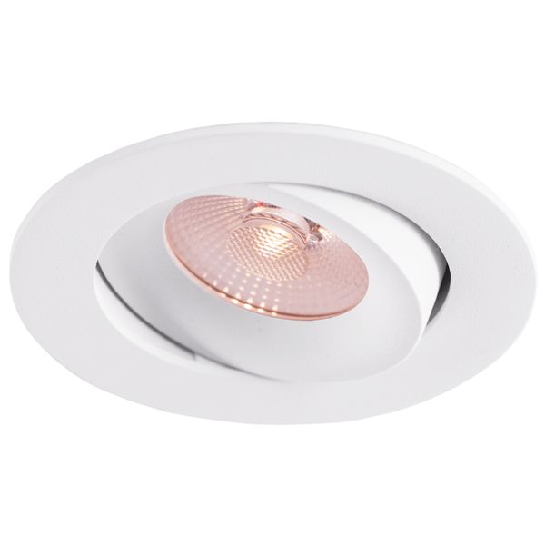 LED Downlight 10W DIMM CCT 800Lm 40° CRI 90 Flicker-Free Cutout 83-88mm (External Driver Included) RAL9003 THORGEON image 2