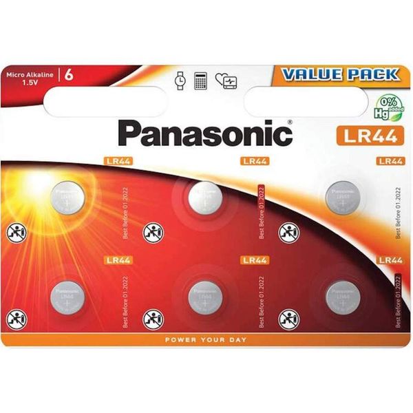 PANASONIC LR44 BL6 image 1